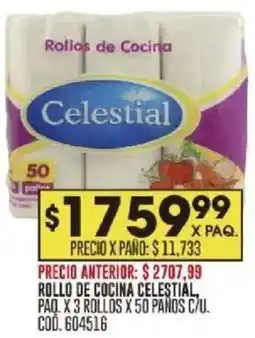 Coto Celestial rollo de cocina paq. oferta