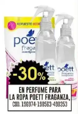 Coto Poett fraganza en perfume para la ropa oferta