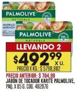 Coto Palmolive jabón de tocador karite paq. oferta