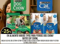Coto En alimento varios tipos para perros dog chow/ gatos cat chow oferta