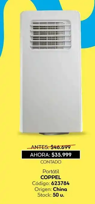 Coppel Aire acondicionado portátil frio/ calor mio nanote oferta