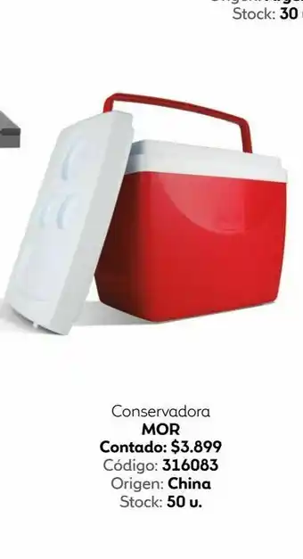 Coppel Conservadora mor rojo oferta