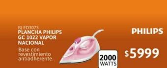 Cetrogar Plancha philips gc1022-40 vapor nacional oferta