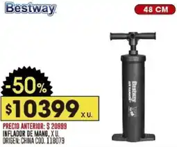 Coto Bestway inflador de mano oferta