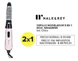 Carrefour Nalk & rey cepillo modelador 5 en 1 oferta