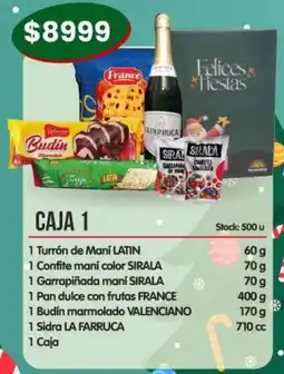 Supermercados Buenos Días Latin turrón de maní oferta