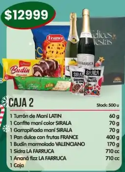 Supermercados Buenos Días Latin turrón de maní oferta