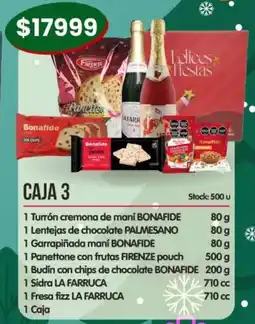 Supermercados Buenos Días Bonafide turrón cremona de maní oferta