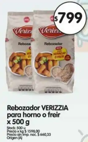 Supermercados Buenos Días Verizzia rebozador para horno o freir oferta