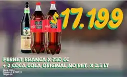 Supermercados Buenos Días Fernet branca oferta