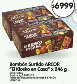 Supermercados Buenos Días Arcor el kiosko en casa oferta