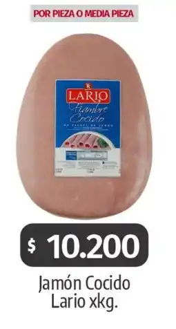 Autoservicio Capo Lario jamón cocido oferta