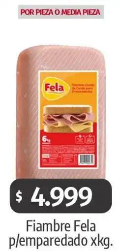 Autoservicio Capo Fiambre fela p/emparedado oferta