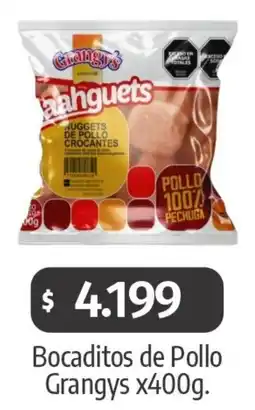 Autoservicio Capo Grangys bocaditos de pollo oferta