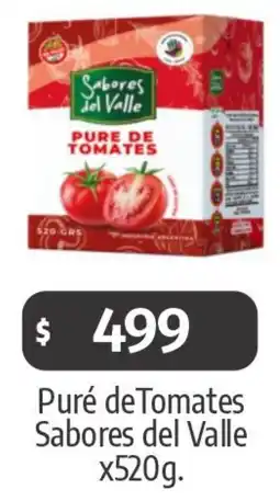 Autoservicio Capo Sabores del valle puré de tomates oferta