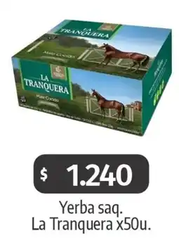 Autoservicio Capo La tranquera yerba saq. oferta