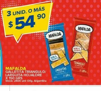 Carrefour Maxi Galletas mafalda oferta