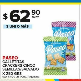 Carrefour Maxi Galletas paseo oferta