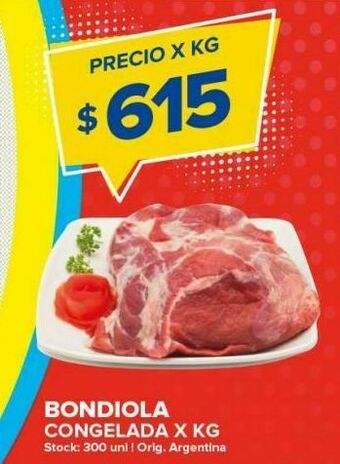 Carrefour Maxi Bondiola congelada oferta