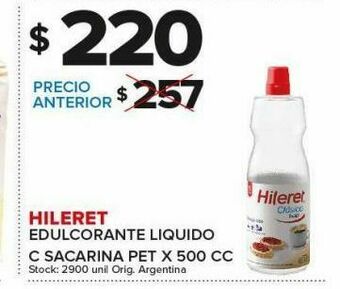 Carrefour Maxi Edulcorante hileret oferta