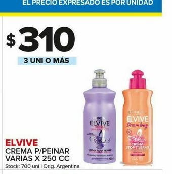 Carrefour Maxi Cremas elvive oferta