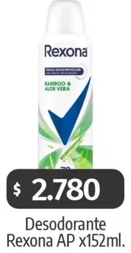 Autoservicio Capo Rexona desodorante ap oferta