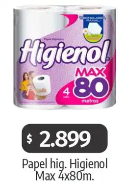 Autoservicio Capo Higienol max papel hig. oferta