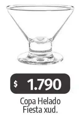 Autoservicio Capo Helado copa fiesta oferta