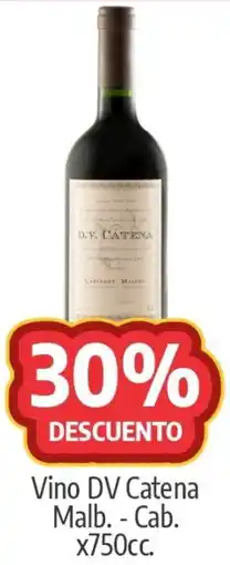 Autoservicio Capo D.y. catena vino malb. - cab. oferta