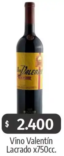 Autoservicio Capo Valentín lacrado vino oferta