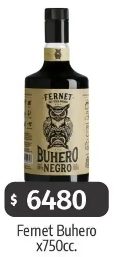Autoservicio Capo Buhero fernet oferta