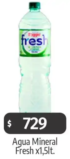 Autoservicio Capo Mineral fresh agua oferta