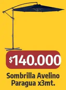 Autoservicio Capo Sombrilla avelino paragua oferta