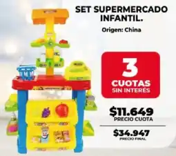 Supermayorista Vital Set supermercado infantil oferta
