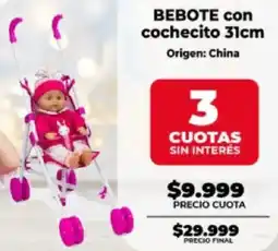 Supermayorista Vital Bebote con cochecito oferta