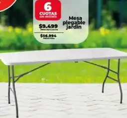 Supermayorista Vital Mesa plegable jardin oferta