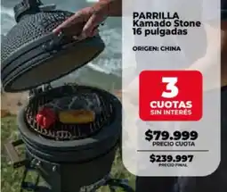 Supermayorista Vital Parrilla kamado stone oferta