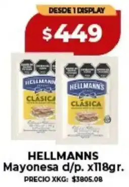 Supermayorista Vital Hellmann's mayonesa d/p oferta
