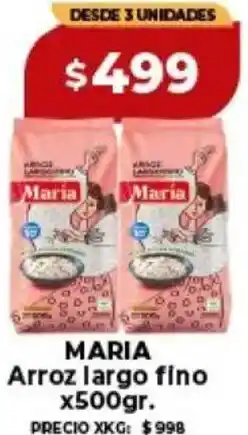 Supermayorista Vital Maria arroz largo fino oferta