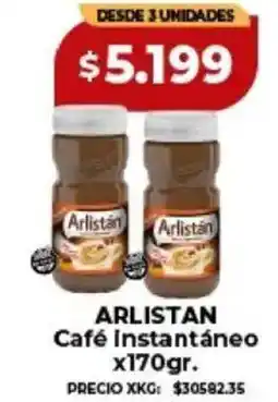 Supermayorista Vital Arlistan café instantáneo oferta