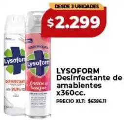 Supermayorista Vital Lysoform desinfectante de amablentes oferta