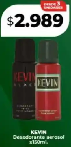 Supermayorista Vital Kevin desodorante aerosol oferta