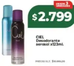 Supermayorista Vital Ciel desodorante aerosol oferta