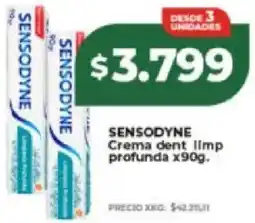 Supermayorista Vital Sensodyne crema dent imp profunda oferta