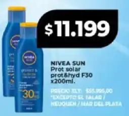 Supermayorista Vital Nivea prot solar prot&hyd f30 oferta