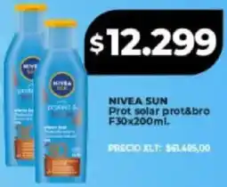 Supermayorista Vital Nivea sun prot solar protabro f30 oferta