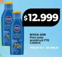 Supermayorista Vital Nivea sun prot solar prot& hyd f70 oferta