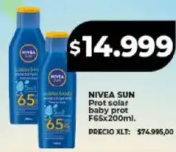 Supermayorista Vital Nivea sun prot solar baby prot f65 oferta