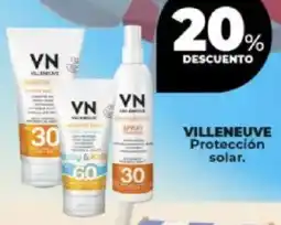 Supermayorista Vital Villeneuve protección solar oferta