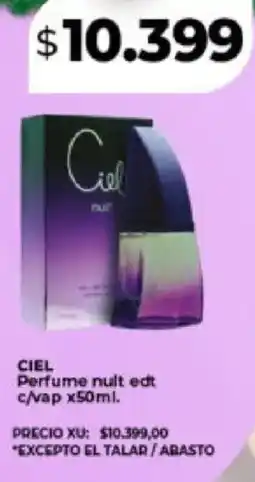 Supermayorista Vital Ciel perfume nult edt c/vap oferta
